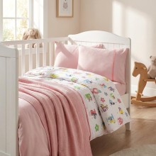 Бебешки спален комплект от 100% бамбук - Животни