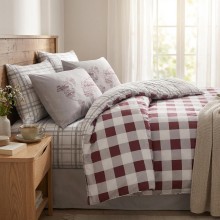 Луксозен спален комплект от ранфорс, Едмон - Тъмно червен Луксозен спален комплект от ранфорс, Едмон - Тъмно червен