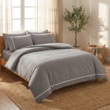 Луксозен спален комплект от делукс ранфорс, Алиса - Минк