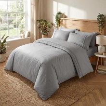 Луксозен спален комплект от делукс ранфорс, Гала - Сив