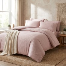 Луксозен спален комплект от делукс ранфорс, Гала - Пудра