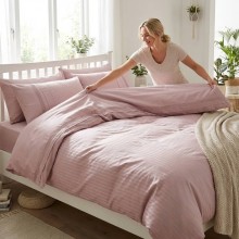 Луксозен спален комплект от делукс ранфорс, Гала - Пудра