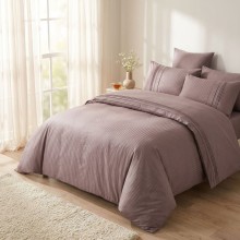 Луксозен спален комплект от делукс ранфорс, Гала - Лила Луксозен спален комплект от делукс ранфорс, Гала - Лила