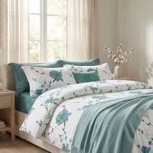 Спален комплект чаршафи от 6 части, Хели Спален комплект чаршафи от 6 части, Хели