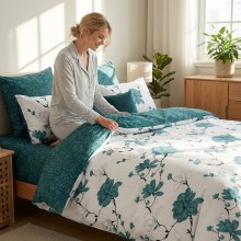 Спален комплект чаршафи от 6 части, Хели Спален комплект чаршафи от 6 части, Хели