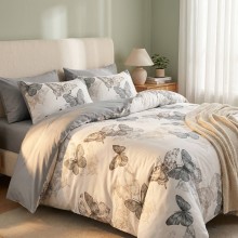 Спален комплект чаршафи от 6 части, Бери