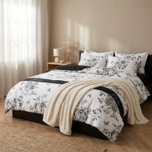 Спален комплект чаршафи от 6 части, Грей Спален комплект чаршафи от 6 части, Грей