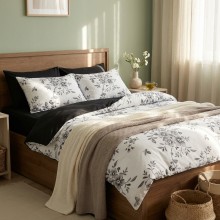 Спален комплект чаршафи от 6 части, Грей Спален комплект чаршафи от 6 части, Грей