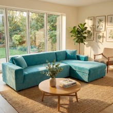 Калъф за ъглов диван Вера - Мента Калъф за ъглов диван Вера - Мента