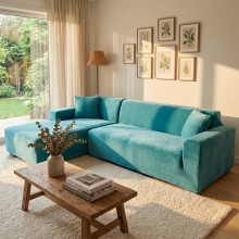 Калъф за ъглов диван Вера - Мента Калъф за ъглов диван Вера - Мента