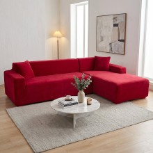 Калъф за ъглов диван Вера - Ягода