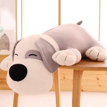 Плюшено одеяло играчка с размер 100x170, Куче - Сиво Плюшено одеяло играчка с размер 100x170, Куче - Сиво