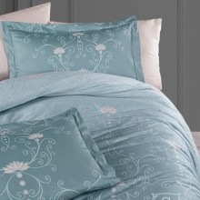 Луксозен спален комплект от памучен сатен - Ари