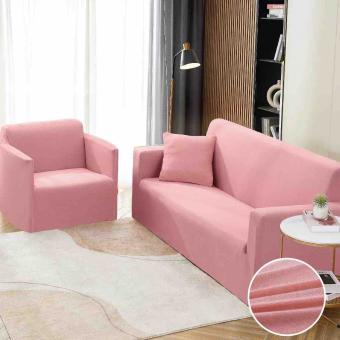 Комплект калъфи за диван и фотьойл Ария - Розов