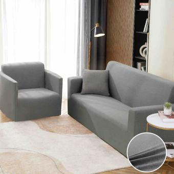 Комплект калъфи за диван и фотьойл Ария - Сив