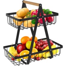 Кошница за плодове и зеленчуци на 2 реда