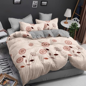 Спален комплект чаршафи, 100% памук, от 6 части, Орест
