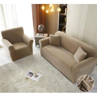 Комплект калъфи за диван и фотьойл Вера - Беж