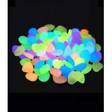 Комплект флуоресцентни декоративни камъни