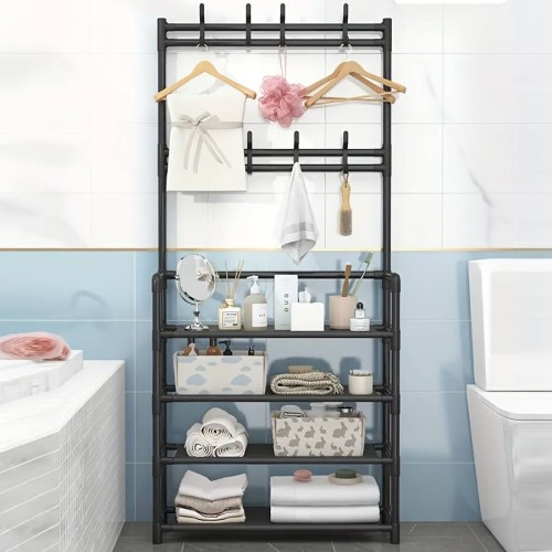 Стилна закачалка с 5 рафта