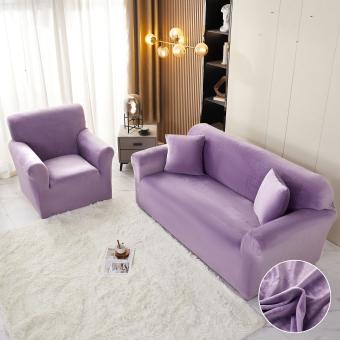 Комплект калъфи за диван и фотьойл Вера - Лила