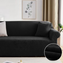 Комплект калъфи за диван и фотьойл Вера - Черен