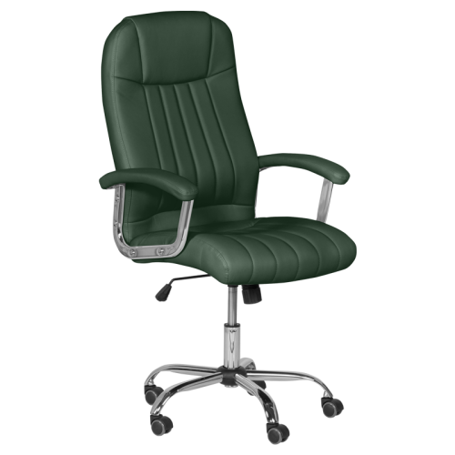 Президентски офис стол Carmen 6181 - маслено зелен Президентски офис стол Carmen 6181 - маслено зелен