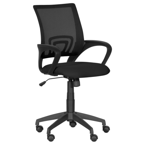 Работен офис стол Carmen 7050 - черен Работен офис стол Carmen 7050 - черен