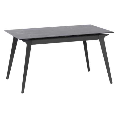 Разтегателна трапезна маса LAGOW - черна Разтегателна трапезна маса LAGOW - черна