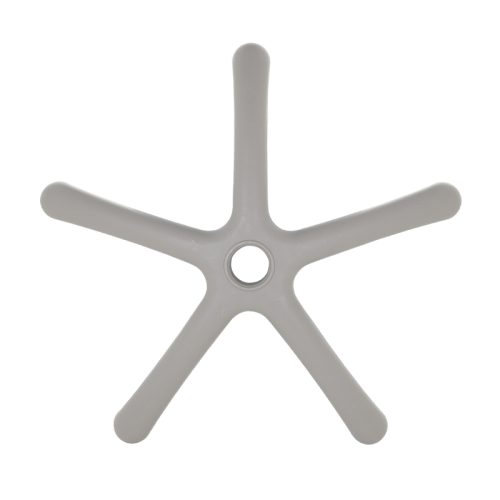 Звезда за детски стол - 250 мм - полипропилен - сива Звезда за детски стол - 250 мм - полипропилен - сива