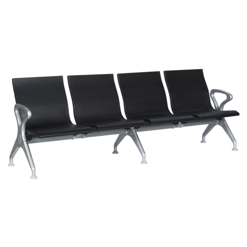 Посетителска пейка с 4 места Carmen CR-1035-4 - черна Посетителска пейка с 4 места Carmen CR-1035-4 - черна