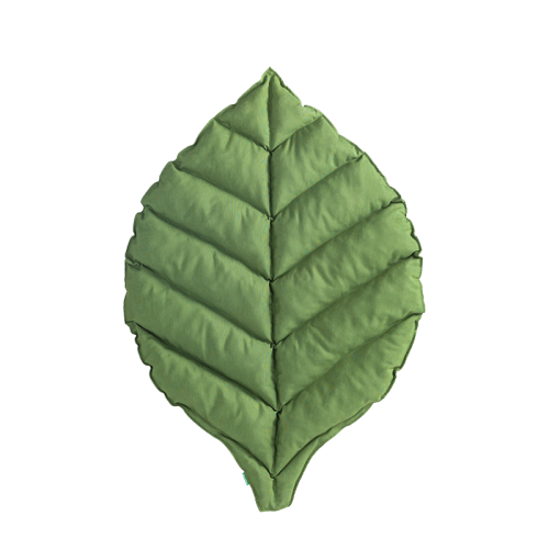 Детска възглавница MY HOUSE листо - зелена Детска възглавница MY HOUSE листо - зелена