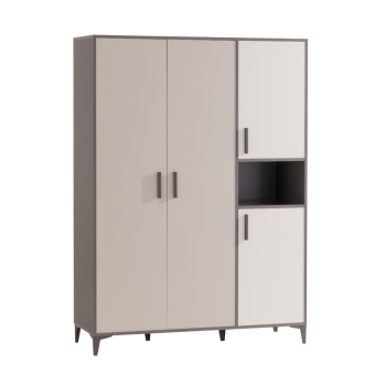 Трикрилен детски гардероб RIGA