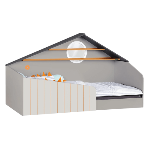 Детско легло къща Монтесори BREDA 100 x 200 Детско легло къща Монтесори BREDA 100 x 200