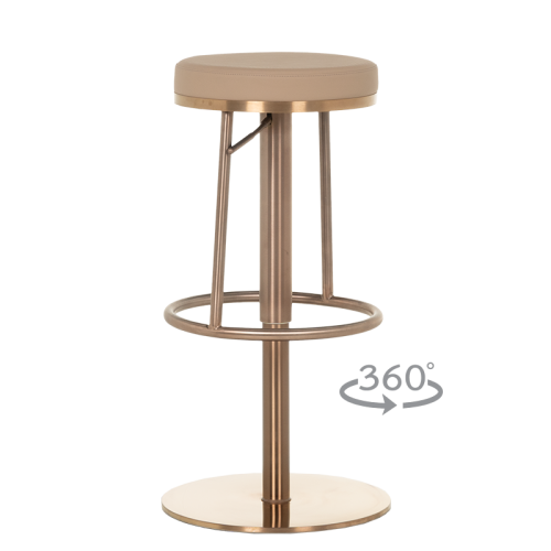 Бар стол BEZU - пясъчно кафяв RG Бар стол BEZU - пясъчно кафяв RG