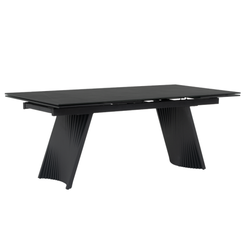 Разтегателна трапезна маса KOWAL - черна Разтегателна трапезна маса KOWAL - черна