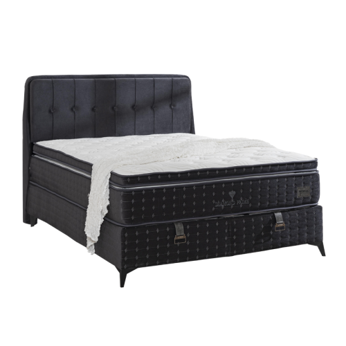 Тапицирана спалня с матрак DIAMOND PRIME 160 x 200 - антрацит 14