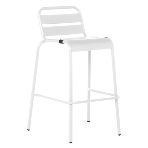 Кетъринг бар стол SHAKI - бял