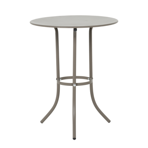 Метална градинска маса NIGER D 60 - капучино Метална градинска маса NIGER D 60 - капучино