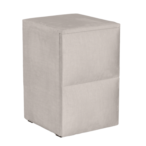 Нощно шкафче за спалня PUZZLE - крем 01