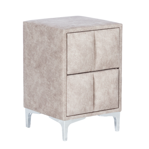 Нощно шкафче за спалня MOONLIGHT - бежов 03