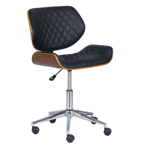 Президентски офис стол Carmen 6410 - орех - черен Президентски офис стол Carmen 6410 - орех - черен