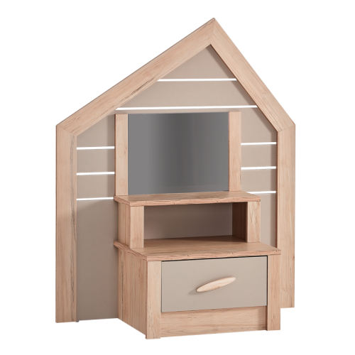 Нощно шкафче с огледало MY HOUSE Нощно шкафче с огледало MY HOUSE