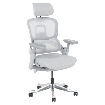 Ергономичен стол METZ - сив