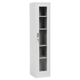 Метален шкаф Carmen CR-1001 L - сив