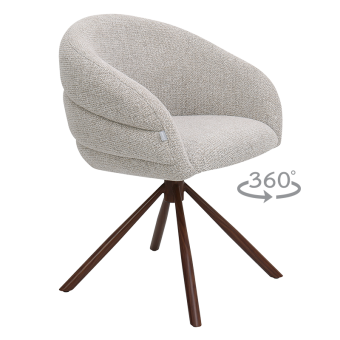 Трапезен стол NAMKA - светлокафяв 3А WAL