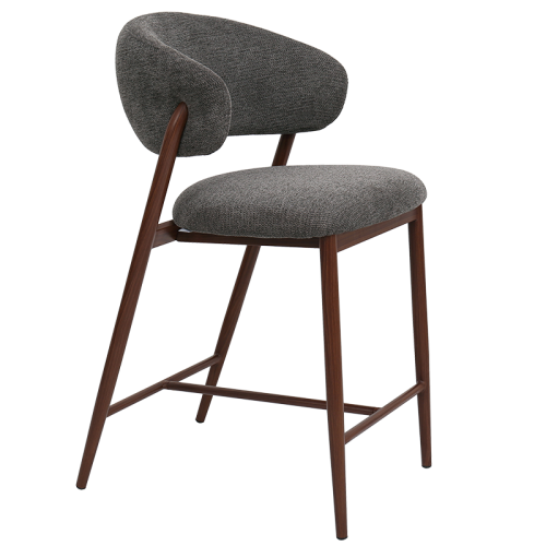 Бар стол PARCO - сив 97 WAL Бар стол PARCO - сив 97 WAL