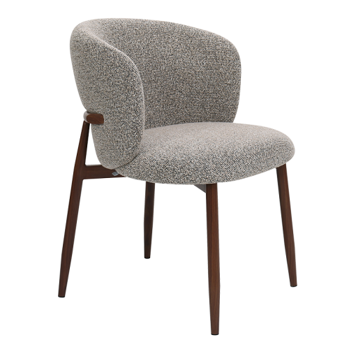 Трапезен стол LETEN - черен-кафяв 170 WAL Трапезен стол LETEN - черен-кафяв 170 WAL