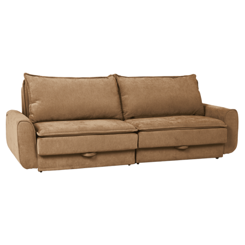 Разтегателен диван - тройка BALAMBA - охра Н37 Разтегателен диван - тройка BALAMBA - охра Н37