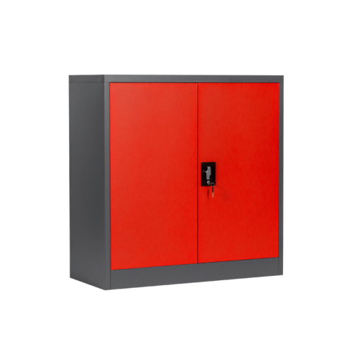 Метален шкаф Carmen CR-1239 E J SAND - червен-графит Метален шкаф Carmen CR-1239 E J SAND - червен-графит